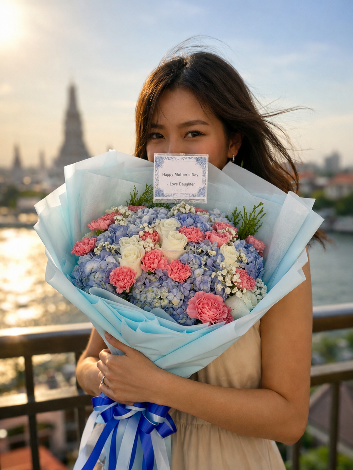 Beautiful boutique floral arrangement