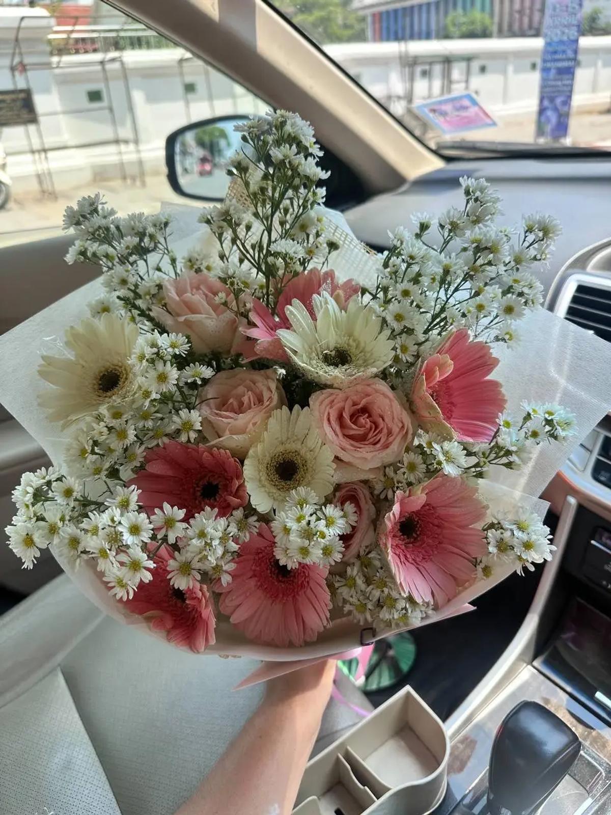 Beautiful boutique floral arrangement