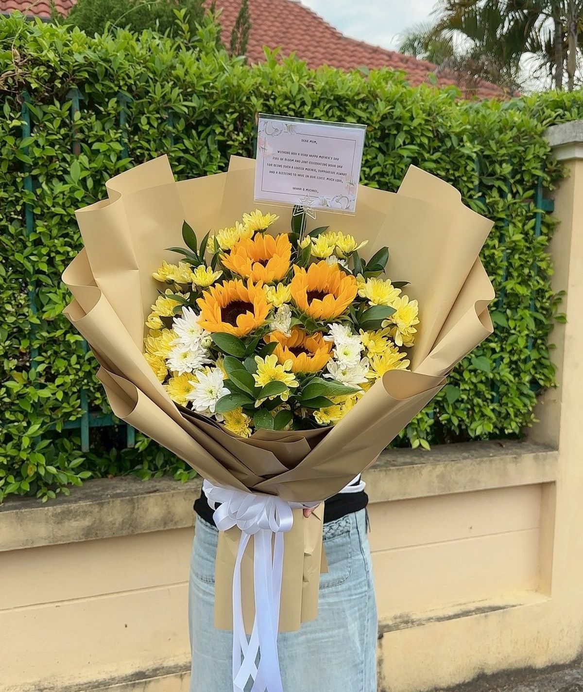 Beautiful boutique floral arrangement